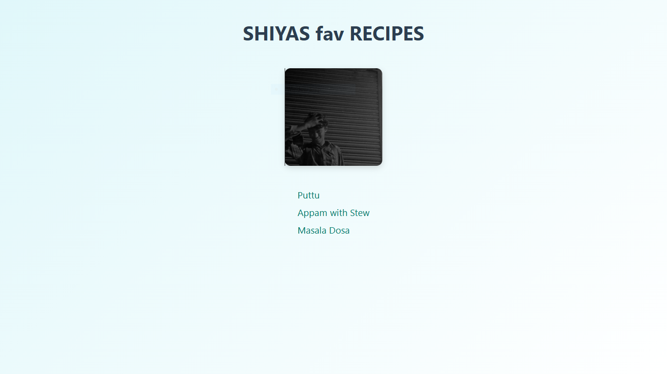 Recipe Website